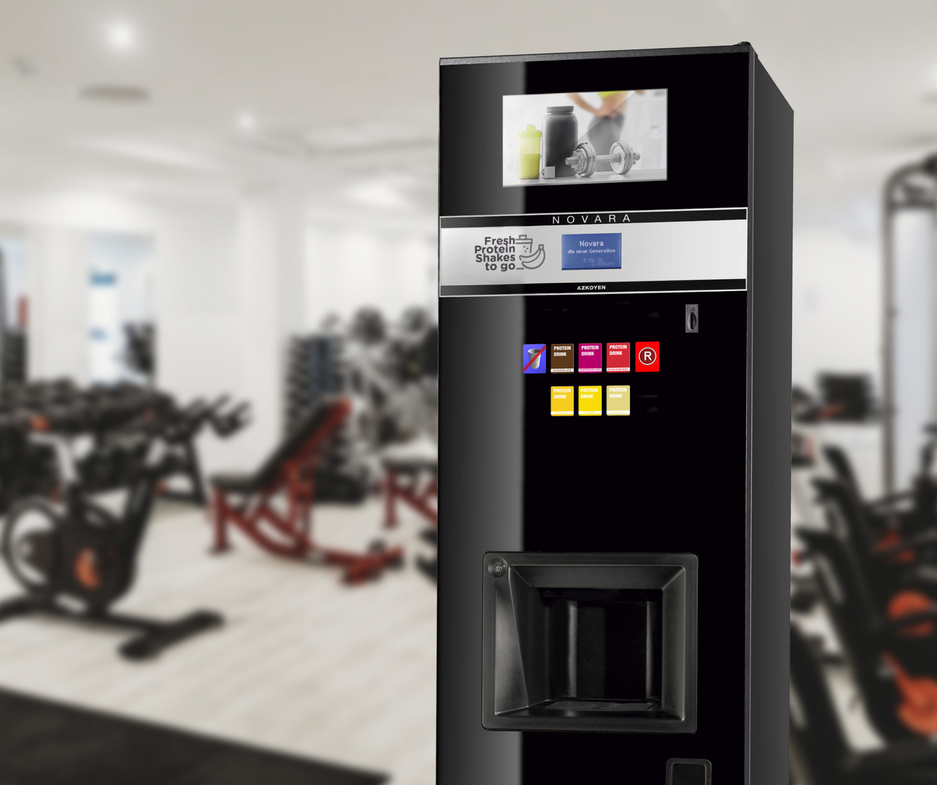 Máquina automática Novara Batidos proteinas