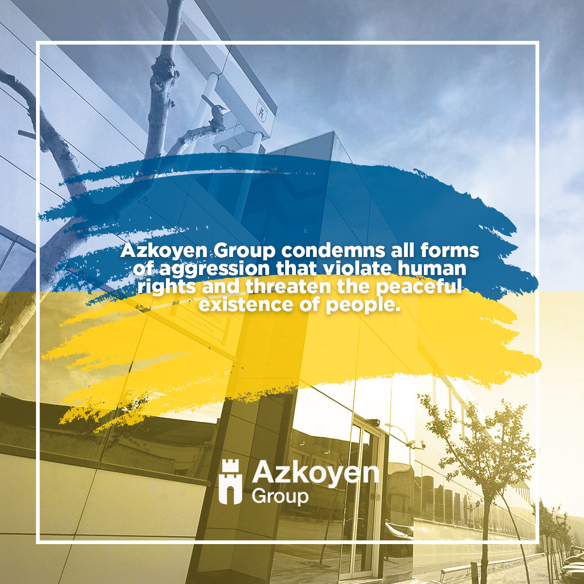 Azkoyen Group condemns all forms of aggression that violate human rights